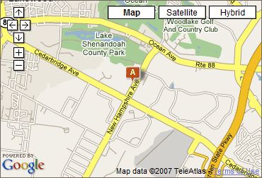 Map of Bacoli's Pizza